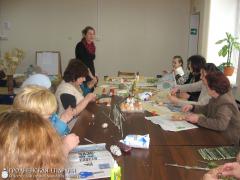 Предпасхальная встреча в центре социального обслуживания населения Волковысского районе