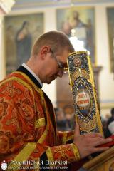 В праздник Воскресения Христова архиепископ Артемий возглавил Пасхальные богослужения в кафедральном соборе Гродно