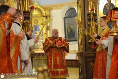 В праздник Воскресения Христова архиепископ Артемий возглавил Пасхальные богослужения в кафедральном соборе Гродно