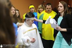 Пасхальный утренник воскресной школы прихода храма Святой Живоначальной Троицы поселка Зельва