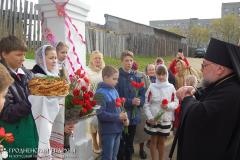 В понедельник Светлой седмицы архиепископ Артемий совершил литургию в храме Благовещения Пресвятой Богородицы города Волковыска