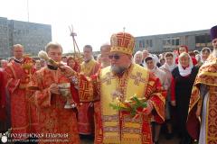 В понедельник Светлой седмицы архиепископ Артемий совершил литургию в храме Благовещения Пресвятой Богородицы города Волковыска
