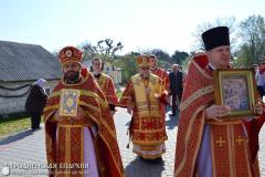 Архиепископ Артемий совершил литургию в нижнем храме прихода Собора Всех Белорусских Святых города Гродно