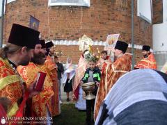 Соборное богослужение духовенства Щучинского благочиния в деревне Мурованка