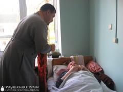 Священник посетил центральную районную больницу города Волковыска