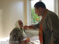 Священник посетил центральную районную больницу города Волковыска