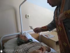 Священник посетил центральную районную больницу города Волковыска