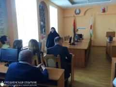 В поселке Берестовица состоялась встреча с инокиней Свято-Елисаветинского монастыря Ниной Загорской