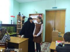 В поселке Берестовица состоялась встреча с инокиней Свято-Елисаветинского монастыря Ниной Загорской