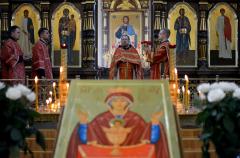 Обетом трезвости отметили в Покровском соборе день празднования иконы "Неупиваемая Чаша"