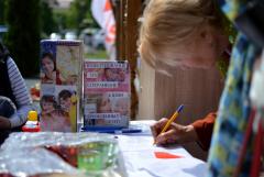 На площадке у Покровского собора состоялся молебен о защите жизни и семьи