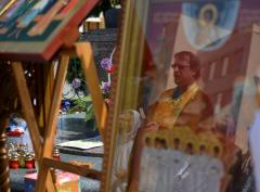 На площадке у Покровского собора состоялся молебен о защите жизни и семьи