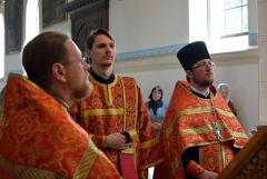 В день тезоименитства Святейшего Патриарха Кирилла в Покровском соборе отслужили благодарственный молебен