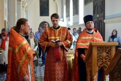 В день тезоименитства Святейшего Патриарха Кирилла в Покровском соборе отслужили благодарственный молебен