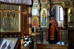 В день тезоименитства Святейшего Патриарха Кирилла в Покровском соборе отслужили благодарственный молебен