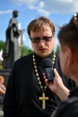 У Покровского собора отслужили молебен о защите жизни и прошел авто-мотопробег «Гродно – за запрет абортов»