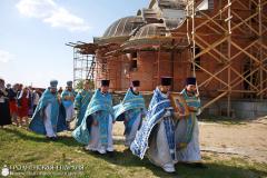 Архиепископ Артемий совершил литургию в храме Жировичской иконы Божией Матери прихода прмч. Афанасия Брестского