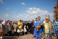 Архиепископ Артемий совершил литургию в храме Жировичской иконы Божией Матери прихода прмч. Афанасия Брестского