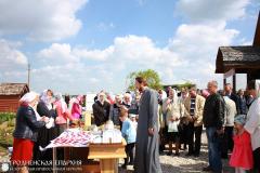 Архиепископ Артемий совершил литургию в храме Жировичской иконы Божией Матери прихода прмч. Афанасия Брестского