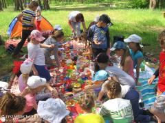 В Благовещенском приходе организовали поход по случаю окончания учебного года в воскресной школе