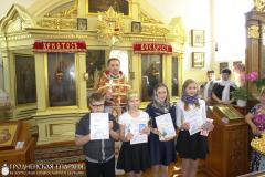 Торжественное окончание учебного года в воскресной школе Свято-Михайловской церкви Щучина