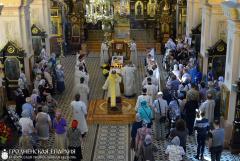 Архиепископ Артемий совершил заупокойную литургию и чин отпевания протоиерея Иоанна Макуцы