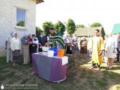 Первый престольный праздник прихода святой преподобной Евфросинии Полоцкой в поселке Радунь