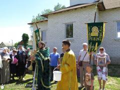 Первый престольный праздник прихода святой преподобной Евфросинии Полоцкой в поселке Радунь