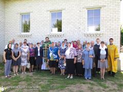 Первый престольный праздник прихода святой преподобной Евфросинии Полоцкой в поселке Радунь