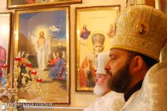 Архиепископ Артемий совершил литургию в храме Святителя Николая города Волковыска