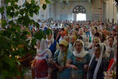 В день Святой Троицы в Покровском соборе состоялись праздничные богослужения