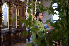 В день Святой Троицы в Покровском соборе состоялись праздничные богослужения