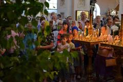 В день Святой Троицы в Покровском соборе состоялись праздничные богослужения