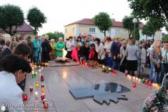 Акция «Свеча памяти» в Вороново