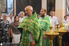 Архиепископ Артемий возглавил соборное богослужение в храме Святителя Николая поселка Берестовица