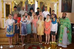 Архиепископ Артемий возглавил соборное богослужение в храме Святителя Николая поселка Берестовица