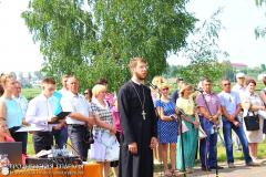 ​Священник выступил на линейках в поселке Зельва