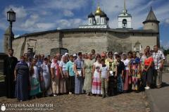 Паломники Зельвенского прихода посетили Псково-Печерский монастырь