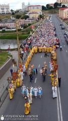 В Гродно прошел Крестный ход в честь Собора Всех Белорусских Святых