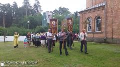  Престольный праздник в храме Собора Белорусских Святых деревни Верейки