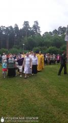  Престольный праздник в храме Собора Белорусских Святых деревни Верейки