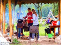 В Волковыске прошел ежегодный палаточный лагерь братства Виленских мучеников