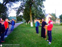 В Волковыске прошел ежегодный палаточный лагерь братства Виленских мучеников