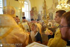 Архиепископ Артемий посетил приход Святой Троицы поселка Порозово