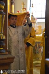 Архиепископ Артемий совершил литургию и хиротонию в кафедральном соборе Гродно