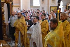 Архиепископ Артемий совершил литургию и хиротонию в кафедральном соборе Гродно