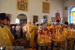 Архиепископ Артемий совершил литургию в храме равноапостольного князя Владимира города Гродно