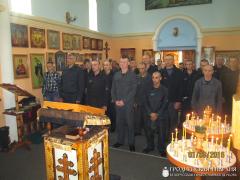 В храме преподобного Серафима Саровского при исправительной колонии Волковыска отметили престольный праздник