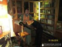 В храме преподобного Серафима Саровского при исправительной колонии Волковыска отметили престольный праздник