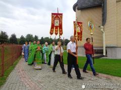 Соборное служение Скидельского благочиния в Обухово